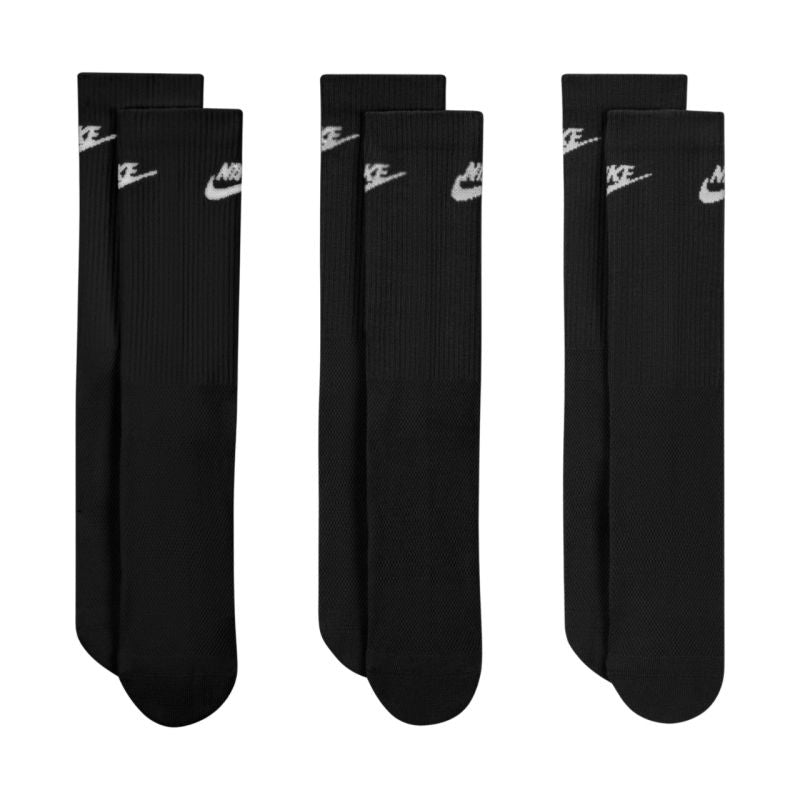 Nike Everyday Elevated Socks 3 Pairs fekete zokni
