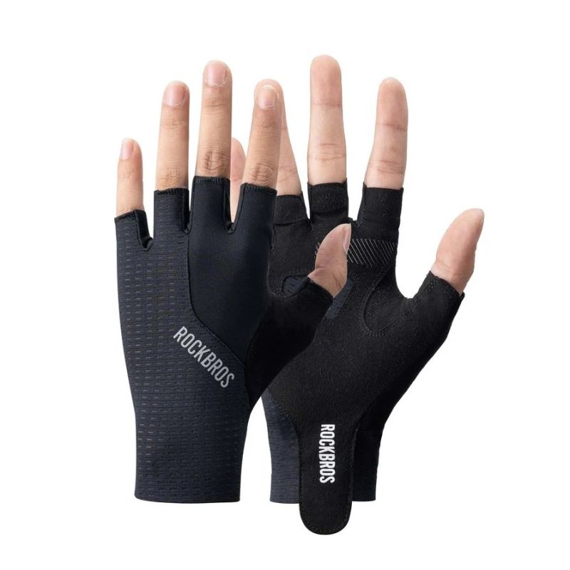 Rockbros Cycling Gloves 162200230, fekete kesztyű SI16220023008