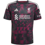 Adidas Liverpool FC 26/27 Third Jersey Kids' Shirt Black and rózsaszín kiegészítő KB8284