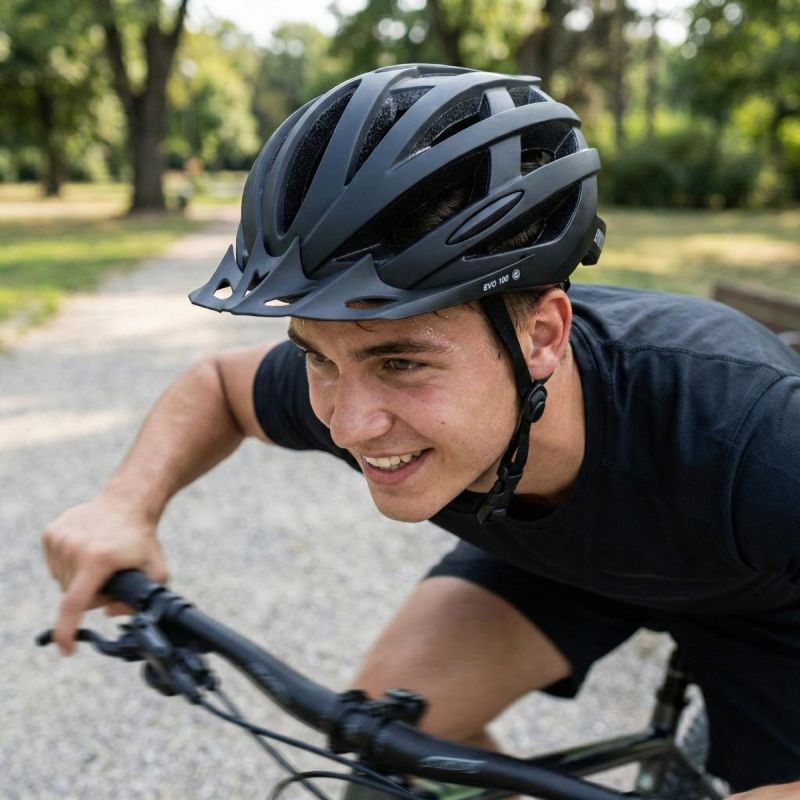 Enero Evo 100 Rl Adjustable Cycling Helmet (58-61cm) fekete helmets