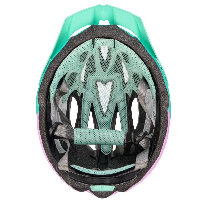 Meteor Marven pink/mint bicycle helmet rózsaszín sisak 24739-24740