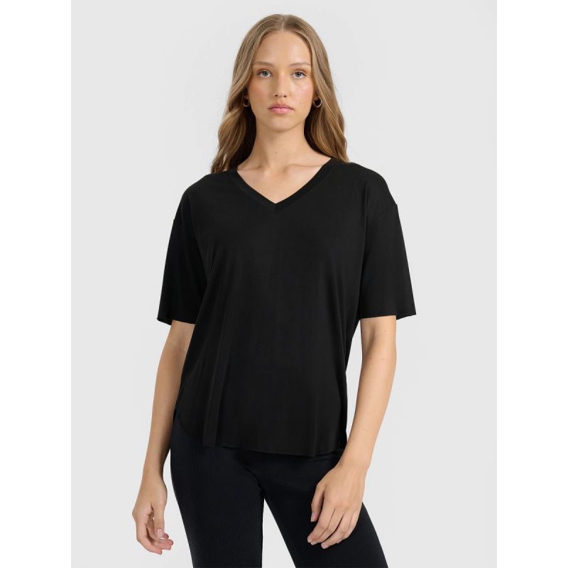 4f Women's oversize T-shirt with modal 4FRAW25TTSHF3283-21S Egyéb