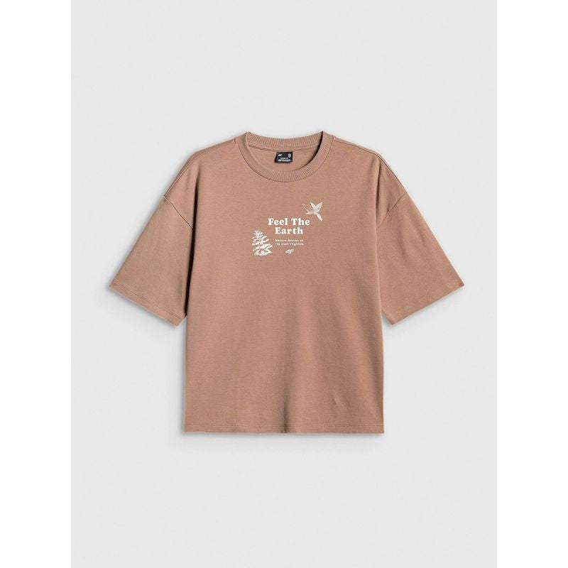 4F Women's regular printed T-shirt póló 4FRSS26TTSHF3704-83S