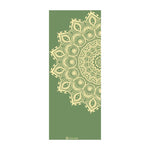 Gaiam Yoga Mat Haze Mandala 6 Mm oliva mats, training equipment