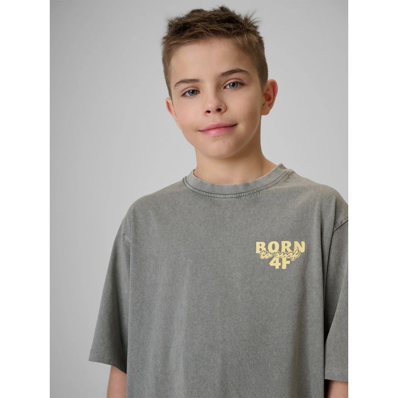 4F Boy's cotton T-shirt 158/164 ruházat 4FJRSS26TTSHM3906-25S