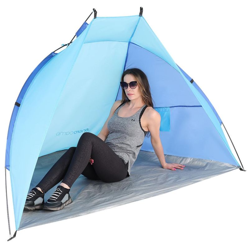 Enero BEACH SHELTER SUN TENT BLUE-NAVY BLUE CAMP sötétkék tents, tourist equipment