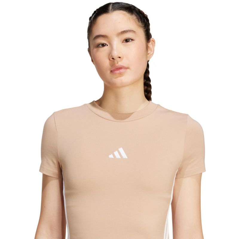 adidas Essentials 3-Stripes Slim Baby W T-shirt JX7588 póló