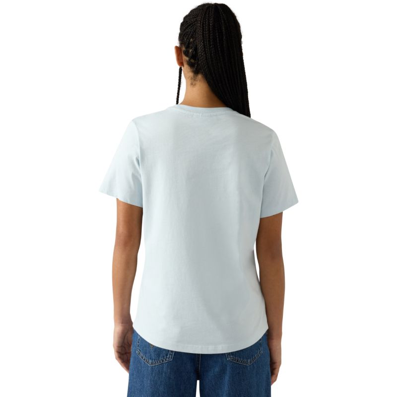 Champion Women's Sleeve T-shirt, Sky 118408 BS224 kék short