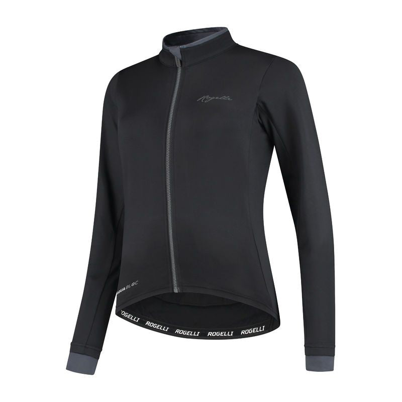 Rogelli women's sweatshirt ESSENTIAL fekete pulóver