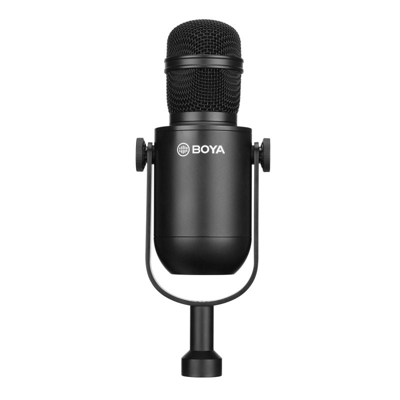 DC BOYA BY-DM500 Cardioid XLR Dynamic Microphone for Podcasts - fekete kiegészítő 304004-212850