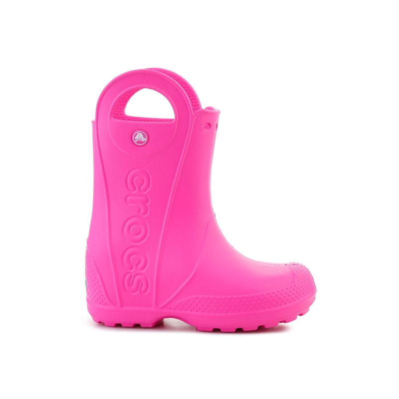 Crocs Handle It Rain Boot Kids Pink Crush