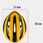 Rockbros 10110004005 bicycle helmet, size L - yellow and black czarny || żółty \ l helmets