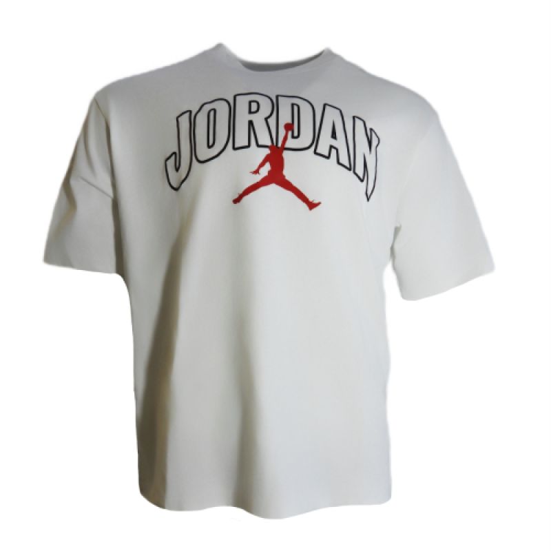AIR Jordan Men's Brooklyn Arch Logo T-shirt White - fehér póló