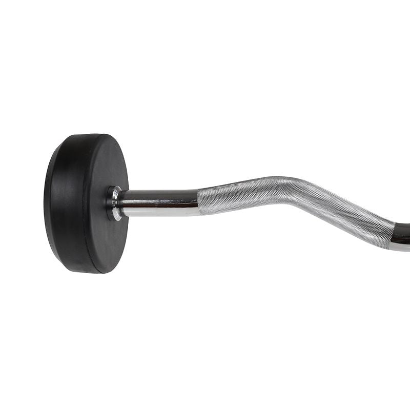 HMS Rubber-coated barbell/curl bar 20 kg GSL-20 fekete súlyzó 17-58-023