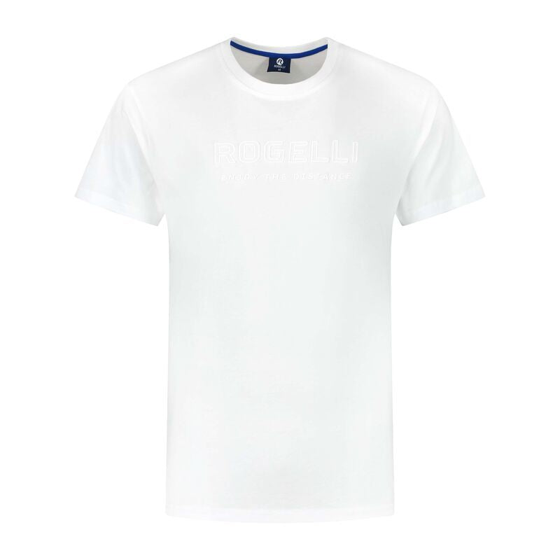 Rogelli men's t-shirt LOGO white 2XL fehér póló