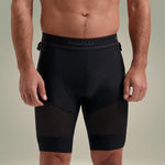 Rogelli ADVNTR Distance boxer shorts black fekete ruházat