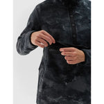 Women's oversize stand-up collar fleece 4F 4FWAW24TFLEF298-90A pulóver