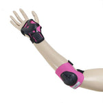 Nils Extreme Protectors Set Black and Pink H210 Size