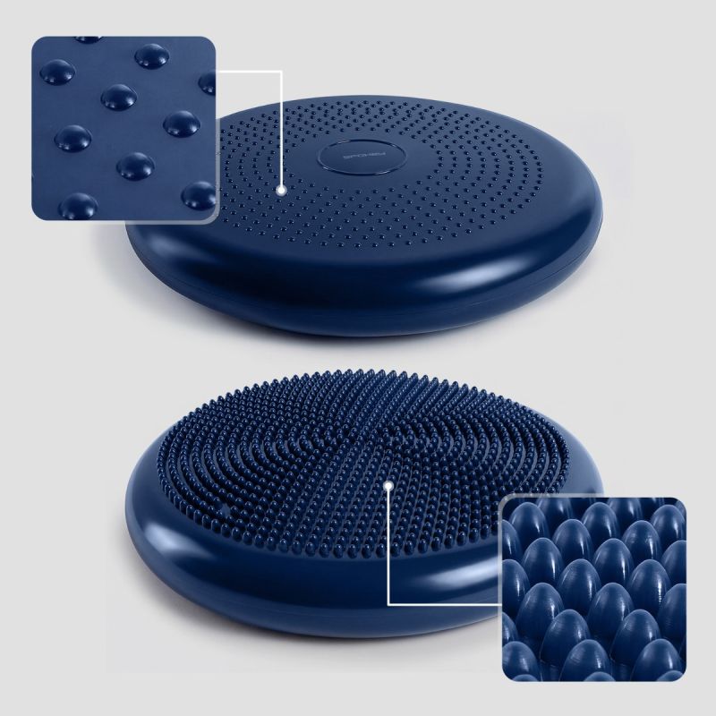 Spokey Double-Sided Balance Cushion with Pump FIT SEAT 32, 5 cm zokni SPK-947368