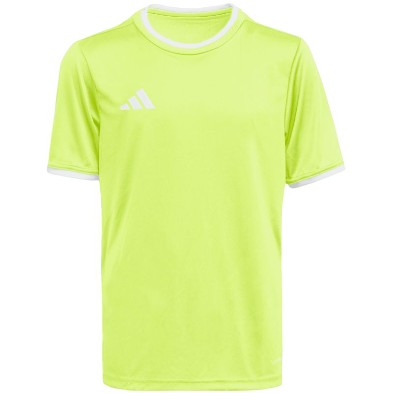 adidas Entrada 26 Jersey Kids T-Shirt Neon Yellow KE9845 104cm mez