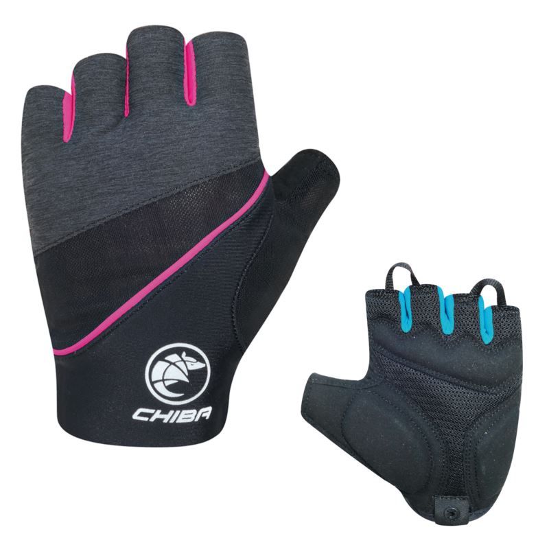 CHIBA LADY GEL PREMIUM II Women’s Gloves, Pink, rózsaszín kerékpáros kesztyű SI3019122P-4