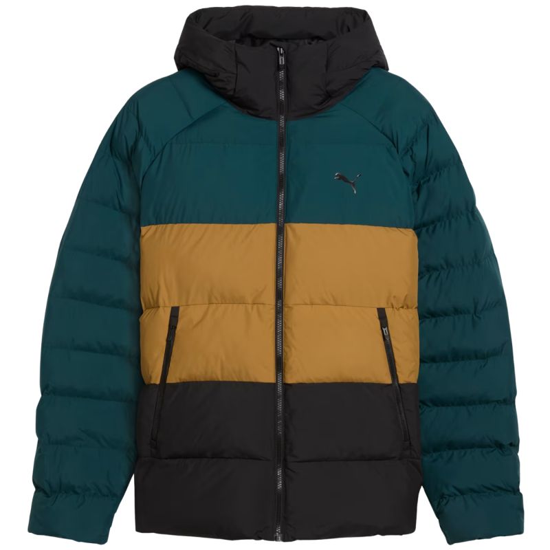 Puma Mono Hooded Men's Jacket Green-Brown-Black 688367 75