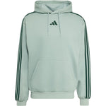 Adidas Men's Essentials 3-Stripes Fleece Hoodie light zöld férfi kapucnis pulóver KY4172