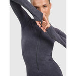 Women's seamless yoga and pilates jumpsuit 4F 4FRAW25TJUMF063-31S xs/s nadrág