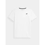 T-shirt 4F 4FWSS24TFTSM598-10S fehér póló