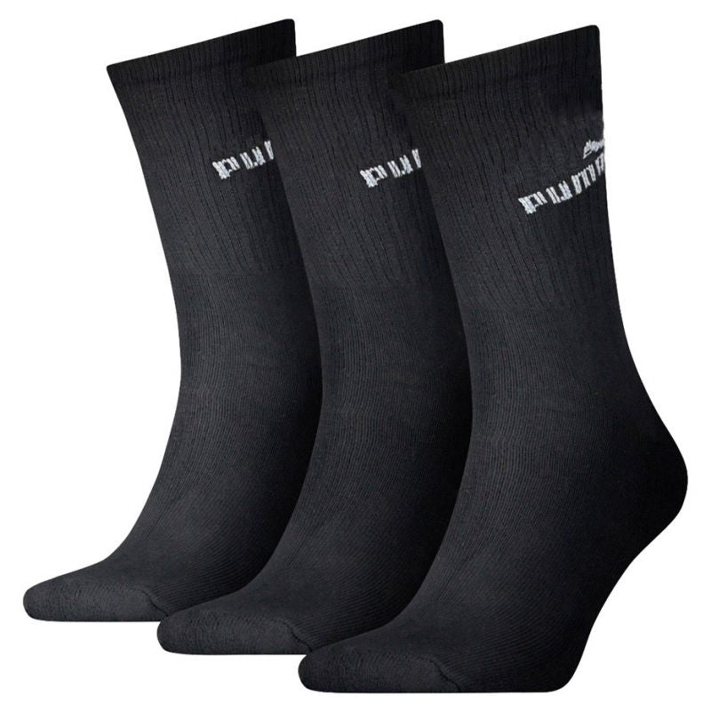 PUMA LONG SOCKS black /3 pairs/ 7308 fekete utcai cipő