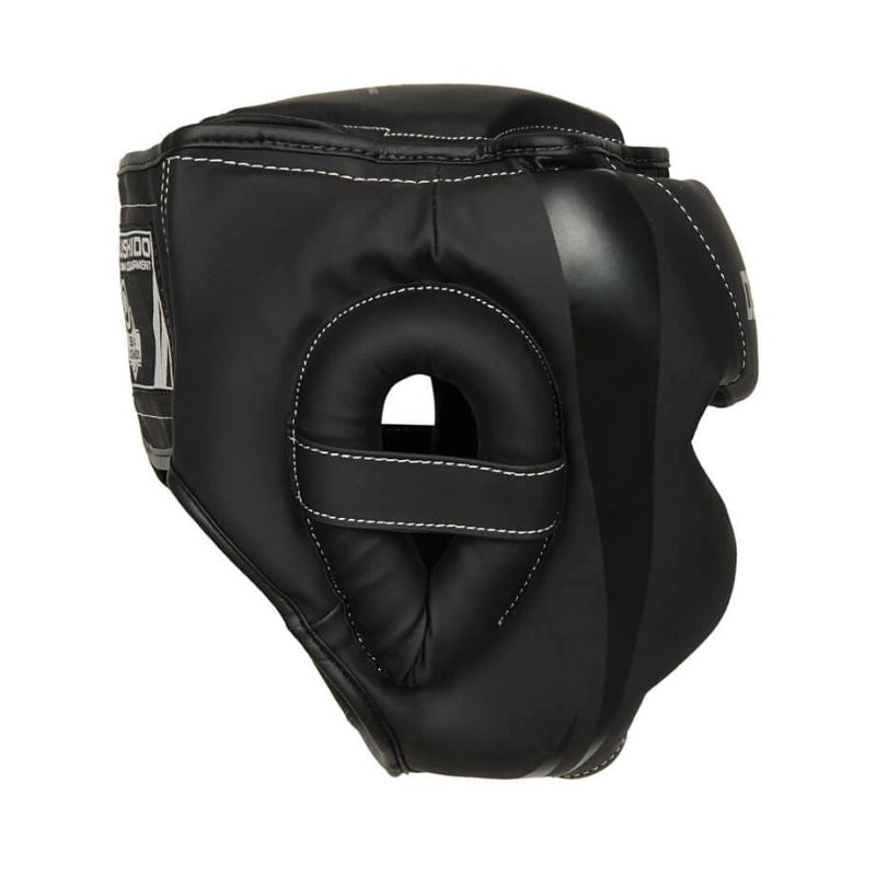 DBX Bushido Boxing Helmet - Black Master fekete helmets, martial arts equipment