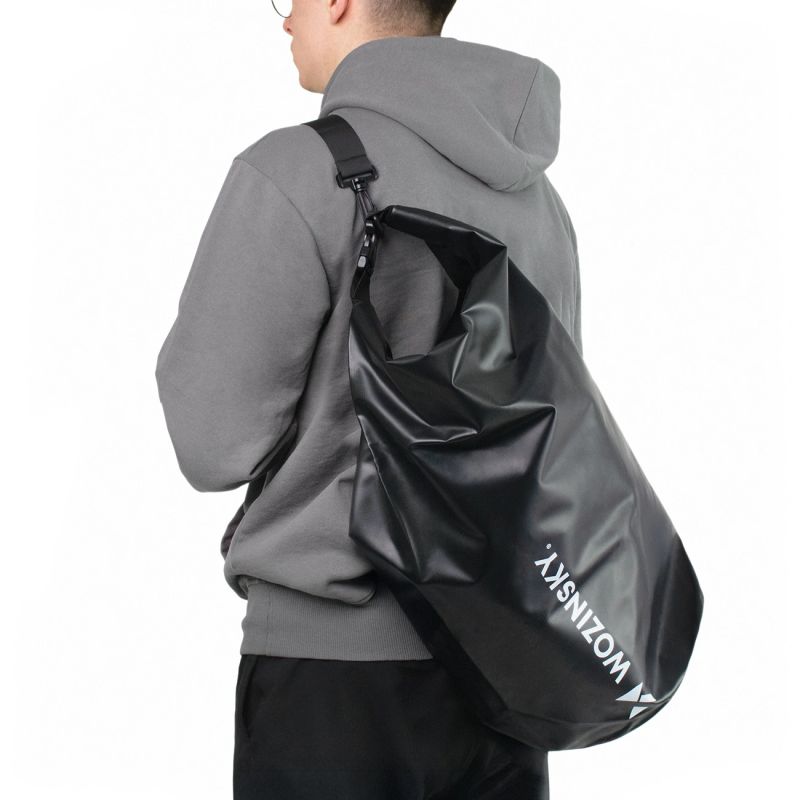 Wozinsky WWK-30 waterproof bag for 30l kayak - black fekete sup 304004-196029