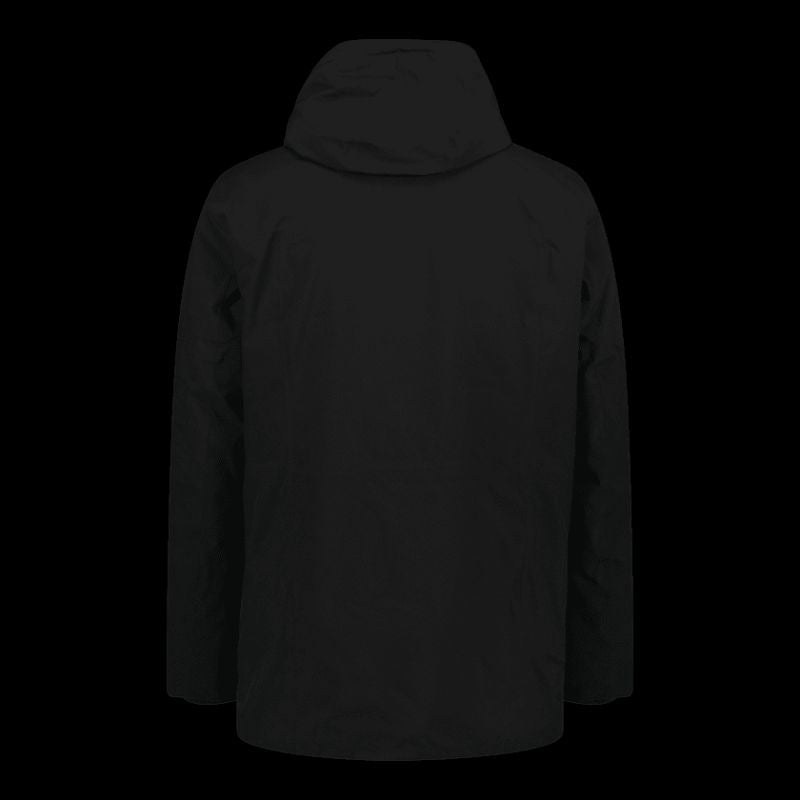 CMP men's long winter sports with hood, black ( ) fekete dzseki