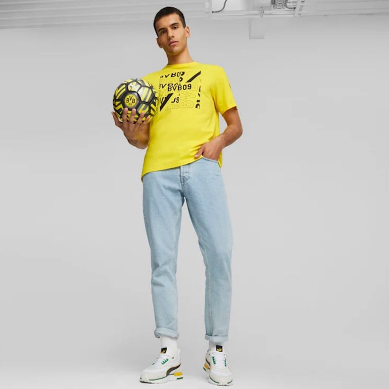 Puma Borussia Dortmund FtbCore Graphic Tee M 771857-01 Póló