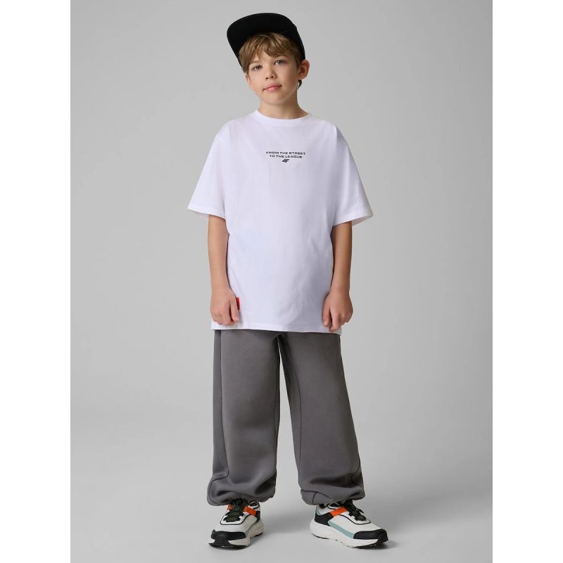 4F Boys' jogger sweatpants 158/164 ruházat 4FJRSS26TTROM1920-25S