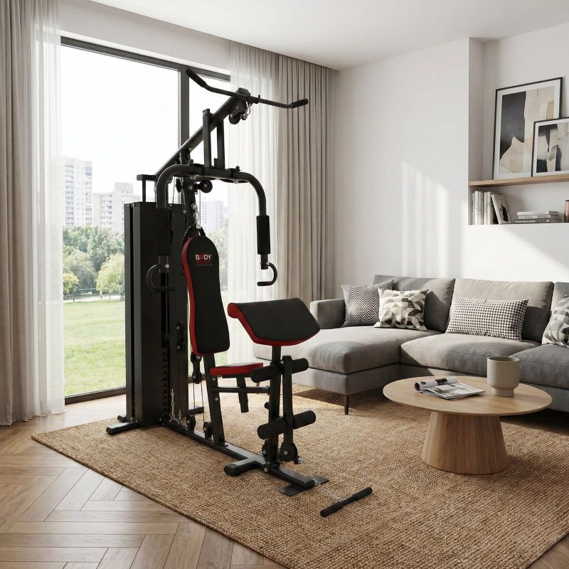 Body Sculpture Single-Station Atlase Multigym Bmg 4305 Stack 65 Kg edzőfelszerelés BMG4305