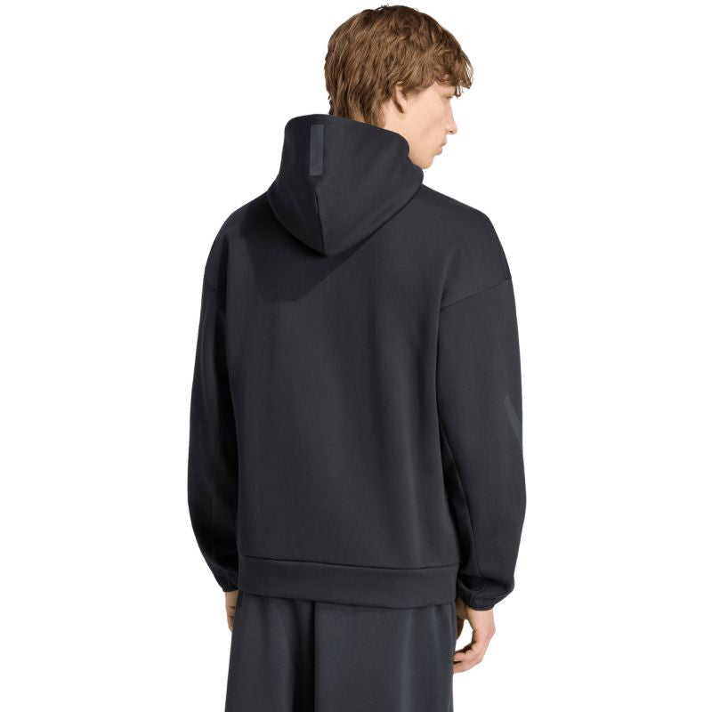 Adidas Men's ZNE Hoodie Black fekete kapucnis pulóver KF3776