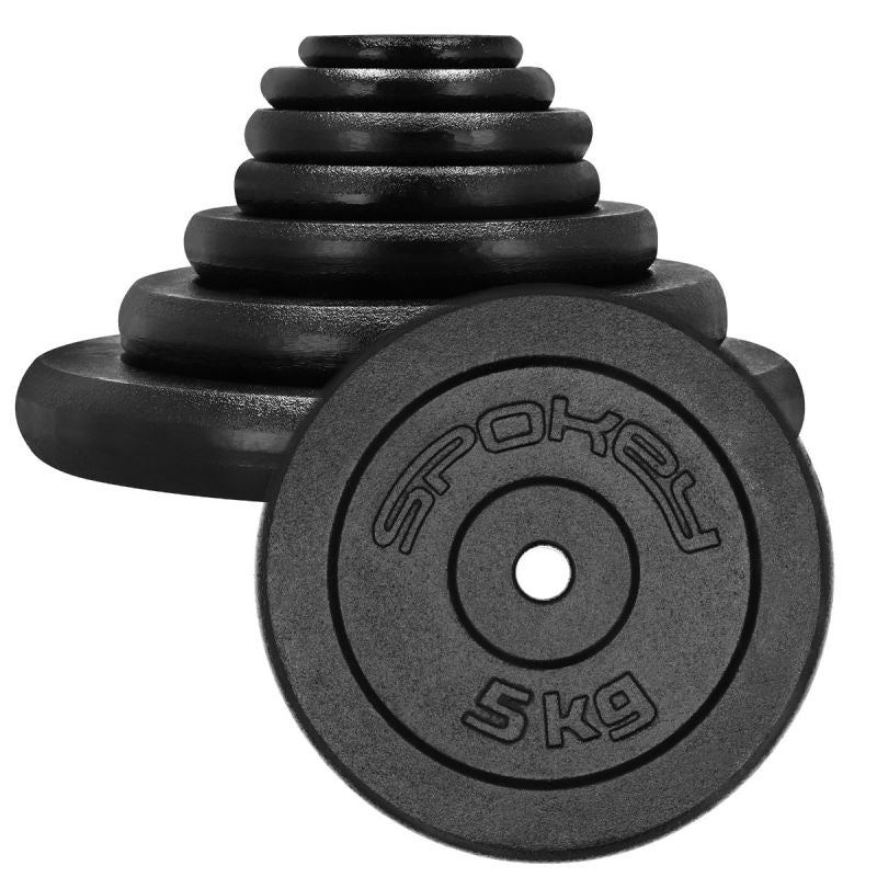 Spokey Cast iron weight 5kg Sinis H SPK-944484 Edzőfelszerelés