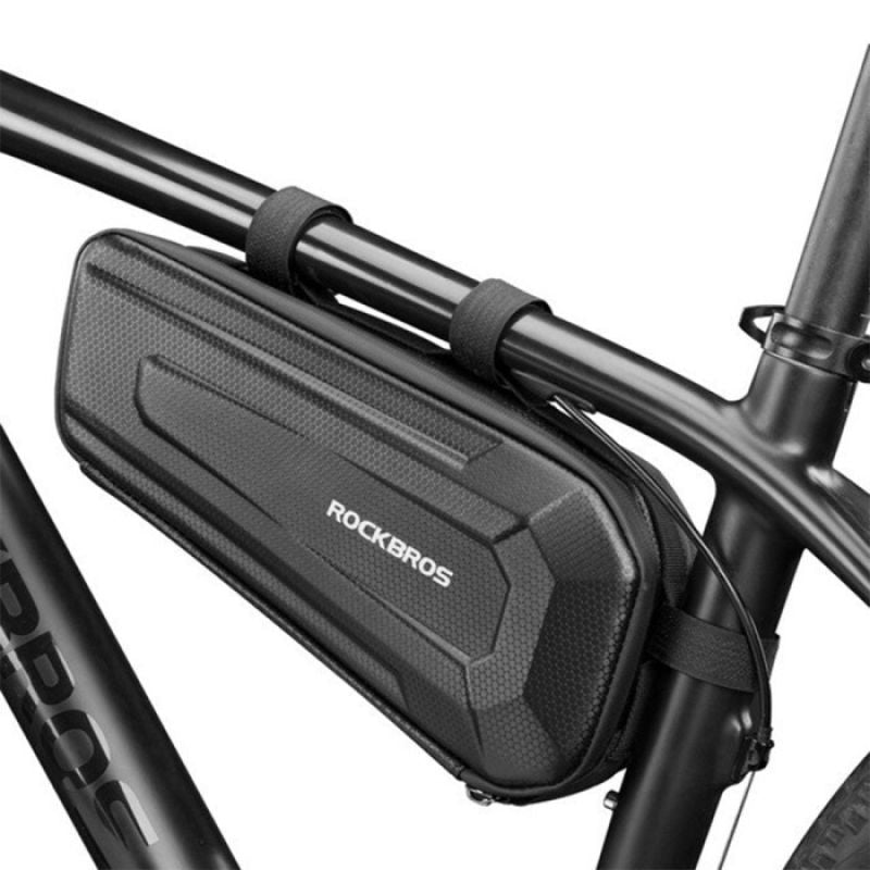 Rockbros frame 1.5l, black B66 fekete táska