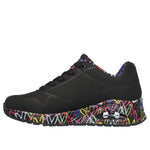 Skechers women's UNO LOVING LOVE 155506 BBK cipő