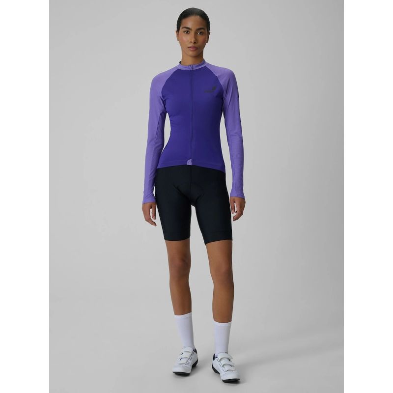 Women's cycling longsleeve with UPF50+ filter 4F