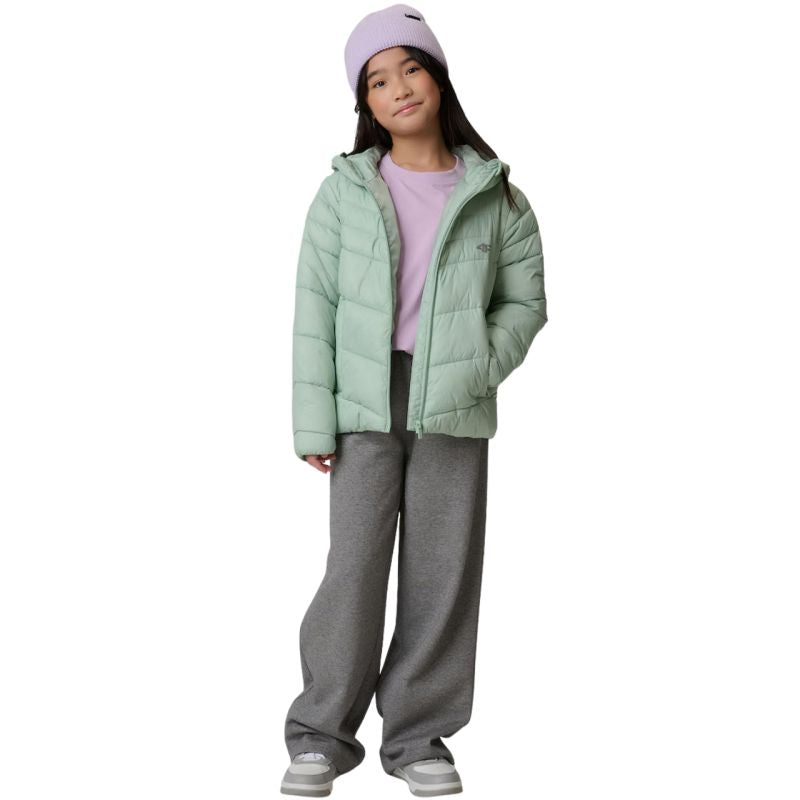 Jacket for girls 4F F0739 4FJWSS26TDJAF0739 47S menta clothing