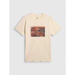 4F Men's regular printed T-shirt férfi póló 4FRSS26TTSHM4238-11S