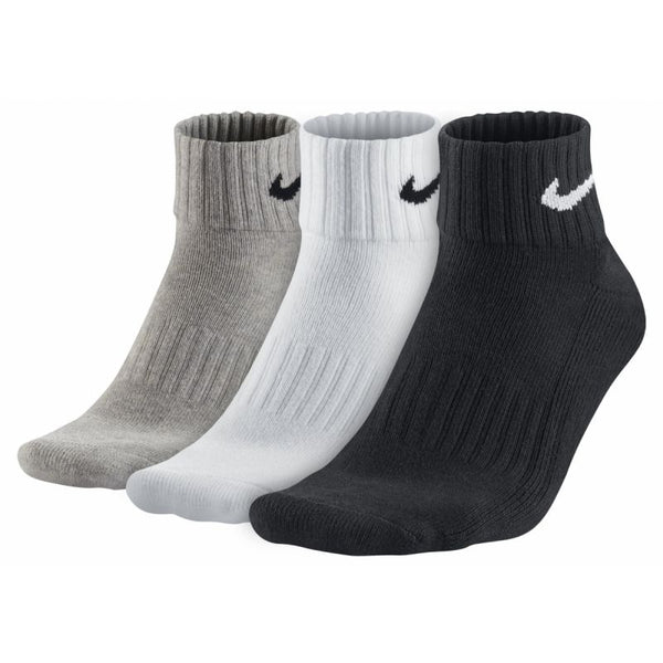 Nike 3 pack Value Cotton Quarter SX4926-901 socks zokni