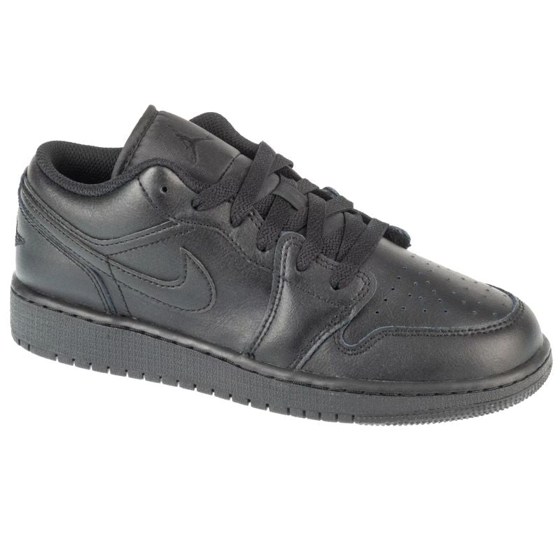 Jordan Air 1 Low GS Jr fekete cipő