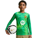 Nike FC Barcelona Stadium Goalkeeper 2026/27 Kids' Jersey Green zöld kapusmez II3610324