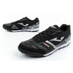 Joma Mundial Turf 2601 football boots black MUNS2601TF fekete focicipő