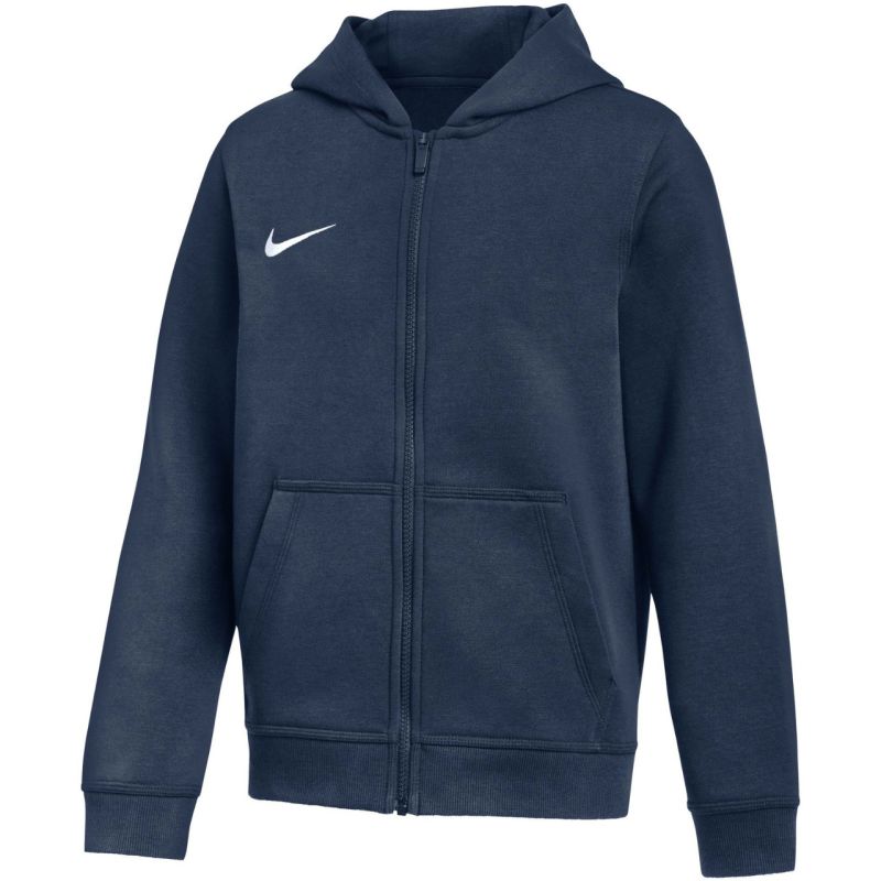 Nike Park 26 Fleece Full-Zip Hoodie for Kids Navy Blue IB1232 sötétkék kapucnis pulóver