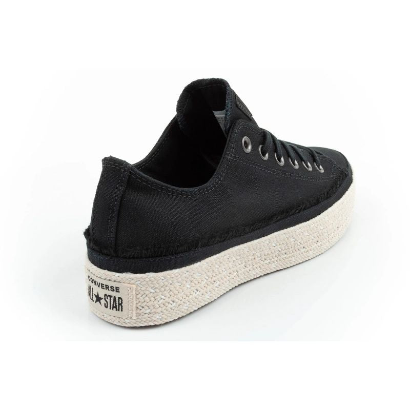 Converse Chuck Taylor women's sports espadrilles fashionable comfortable fekete cipő