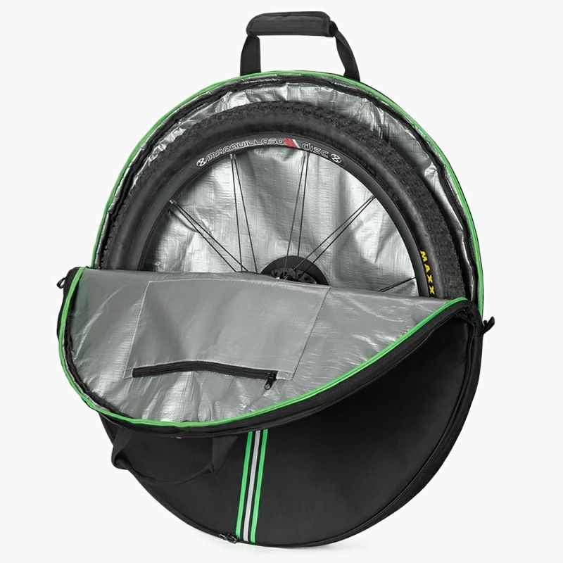 Rockbros D40 transport cover for ø74cm wheel - black fekete covers